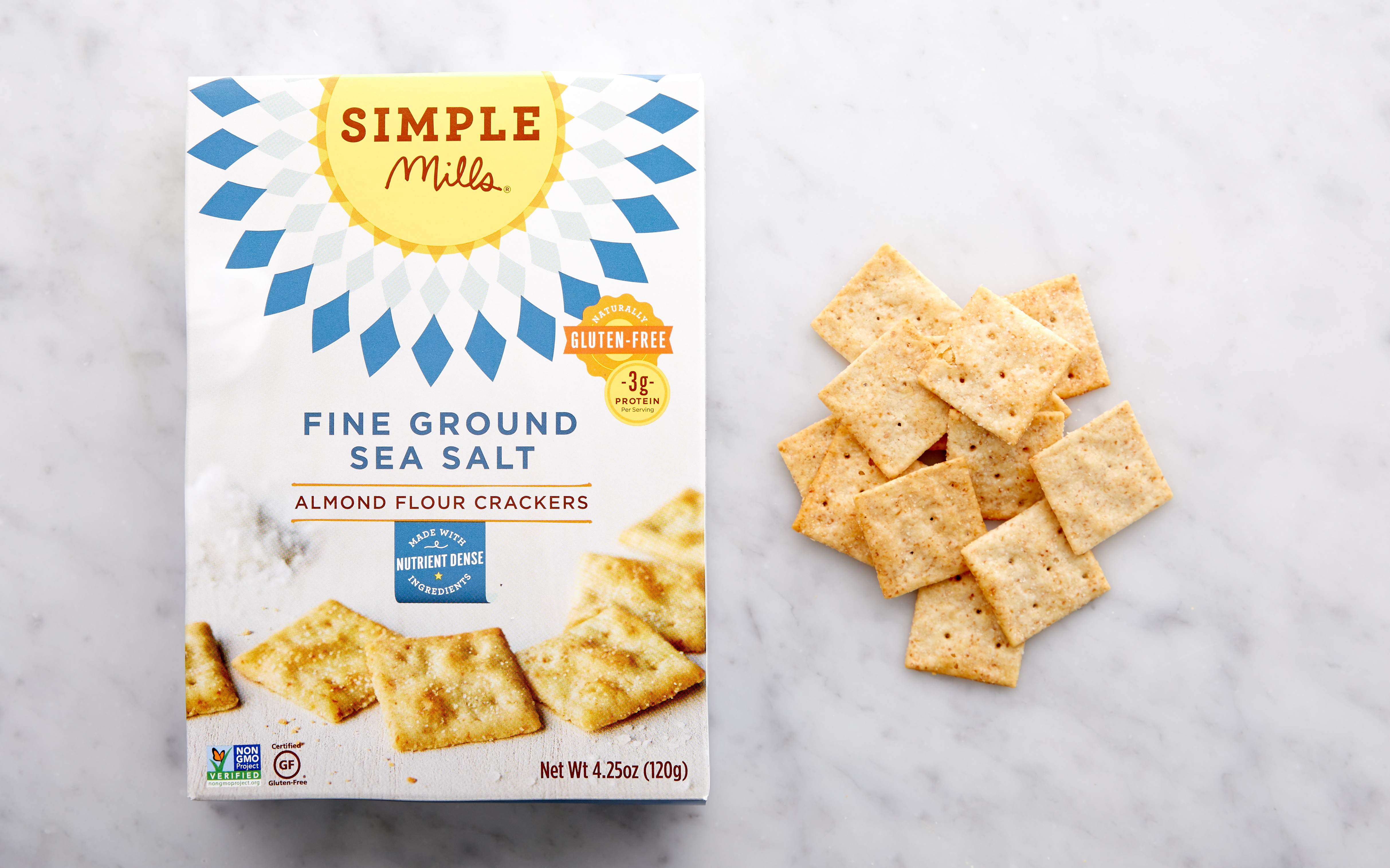 Fine Ground Sea Salt Almond Flour Crackers Simple Mills SF Bay